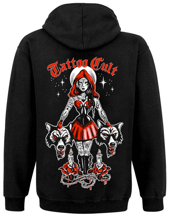 Sweat Zip Unisexe Tattoo Cult  Red Riding Hood Cult