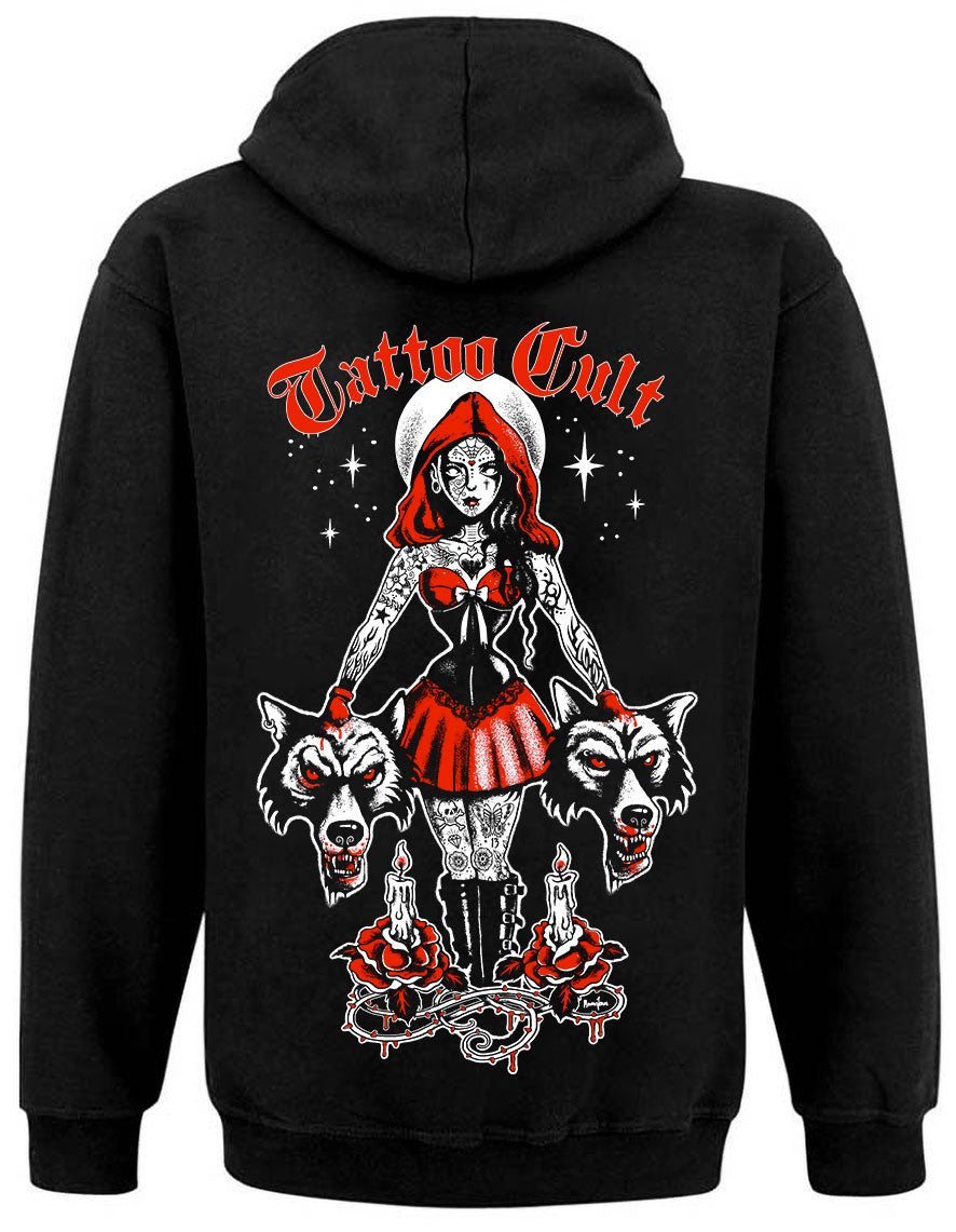 Sweat Zip Unisexe Tattoo Cult  Red Riding Hood Cult