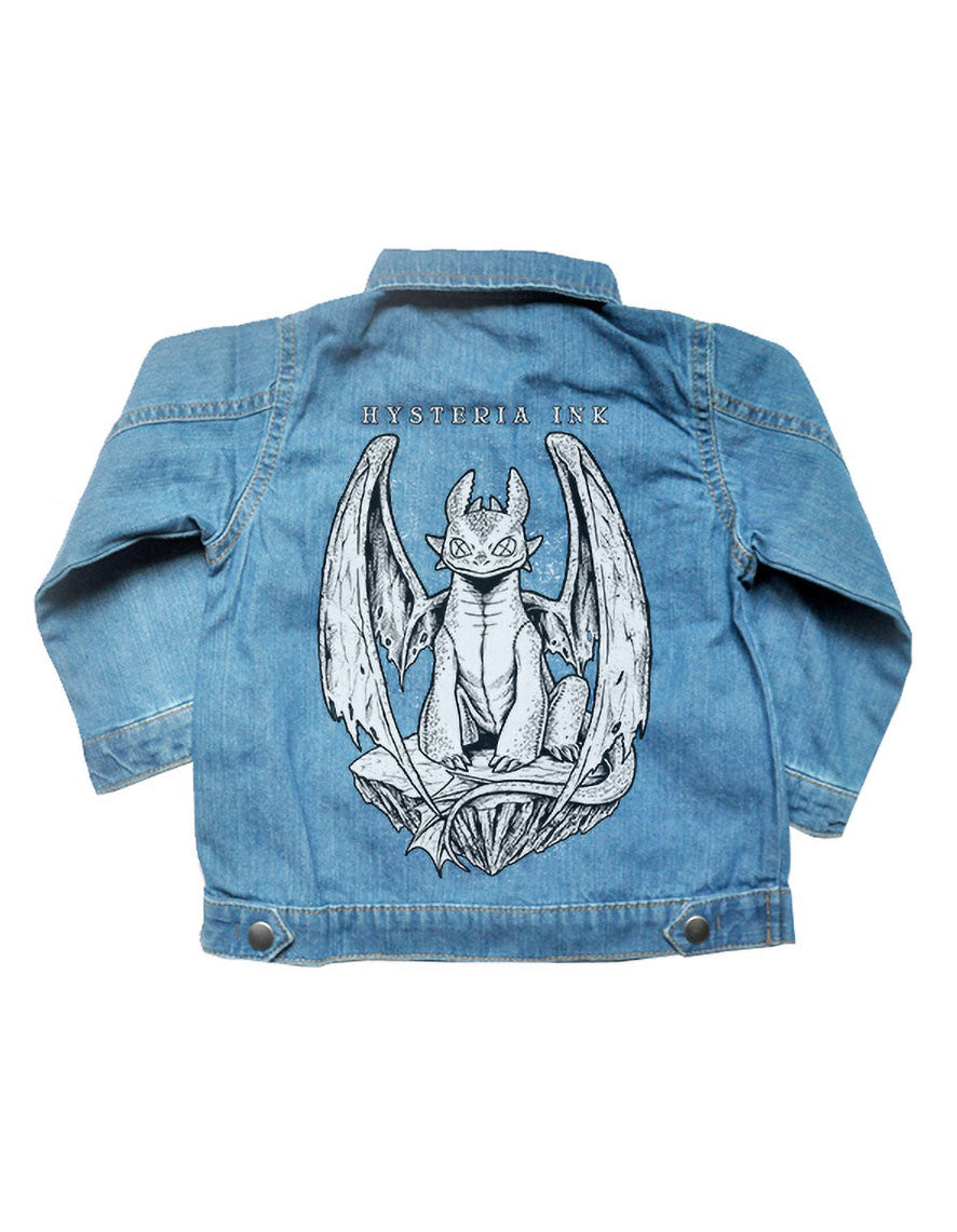Veste en Jean Baby Hysteria Ink Dragon Ink