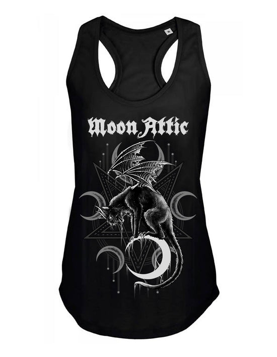 Debardeur femme justin Moon Attic Moon Cat Attic