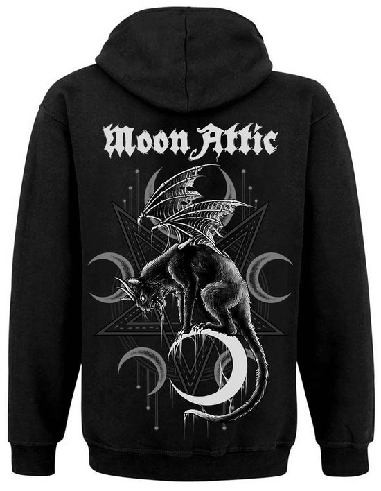 Sweat Zip unisexe Sider Moon Attic Moon Cat Attic