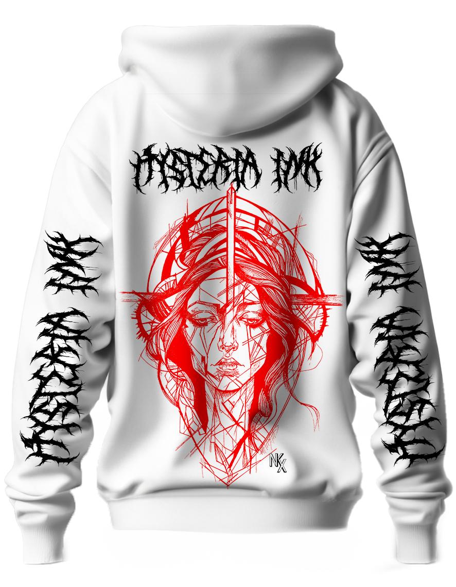 sweat zip unisexe Hysteria Ink  X Natasha Kikx Madonne Manches