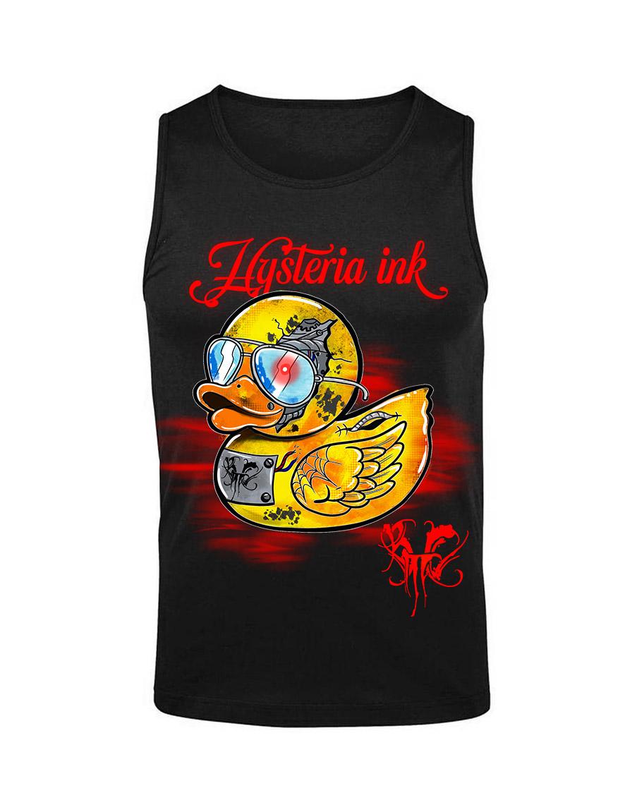 Debardeur homme Hysteria Ink Terminaduck Ink