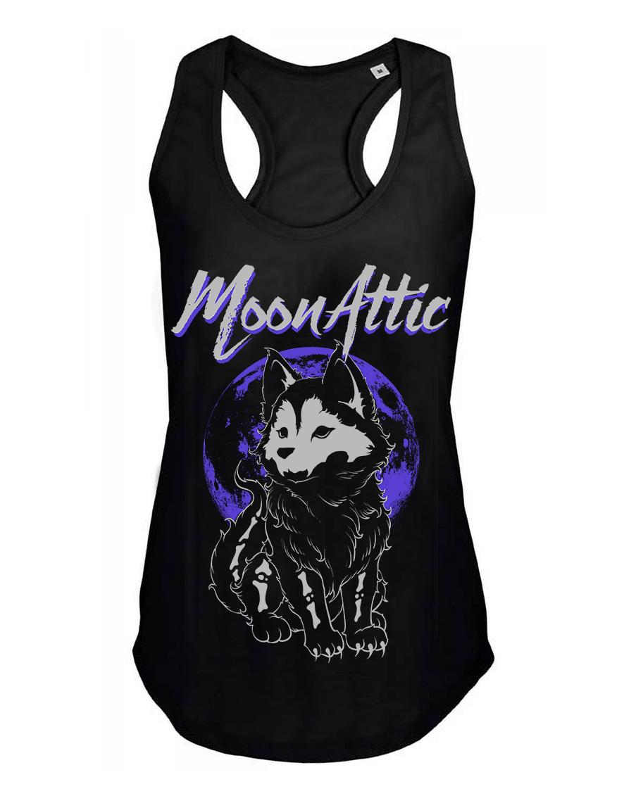 Debardeur femme Moon Attic Skelly Wolf Attic