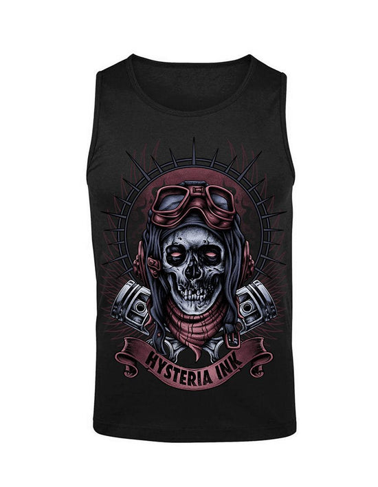 Debardeur homme Hysteria Ink Skull Biker 3