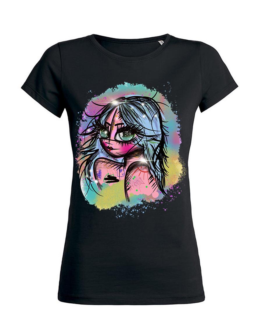 T-shirt femme Hysteria Ink X Raphaelle Emery Forte et libre