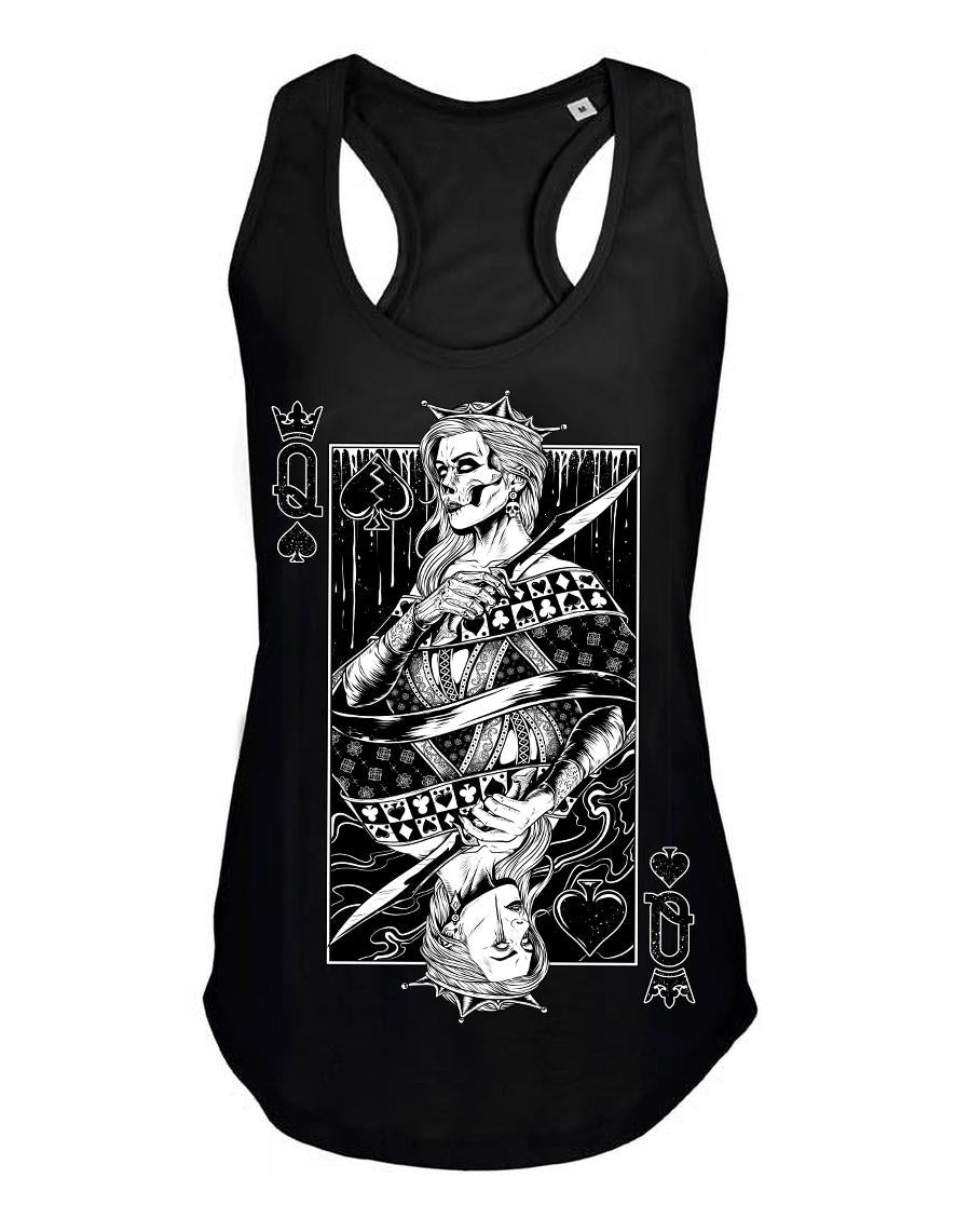 Debardeur femme Hysteria Ink Dame de Pique Ink