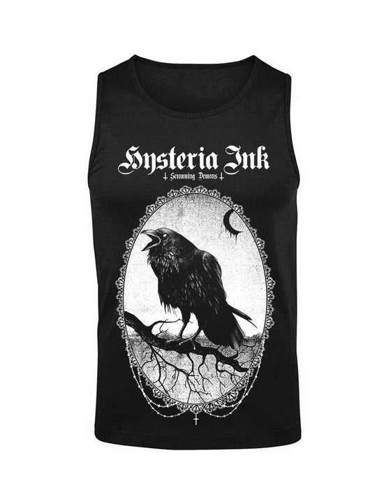 Debardeur homme Hysteria Ink Black crow