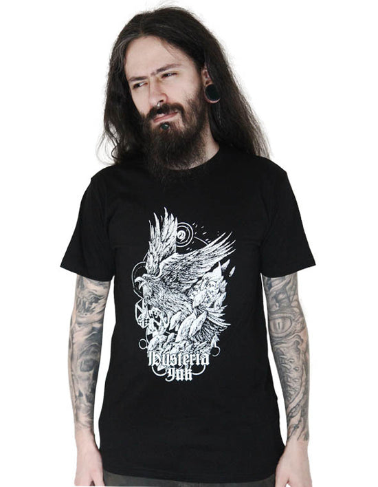 T-shirt unisexe Hysteria Ink Corbeau Ink