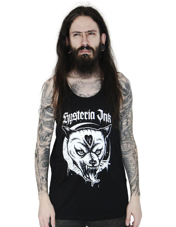 Debardeur homme EP08 Hysteria Ink Moon Wolf InK