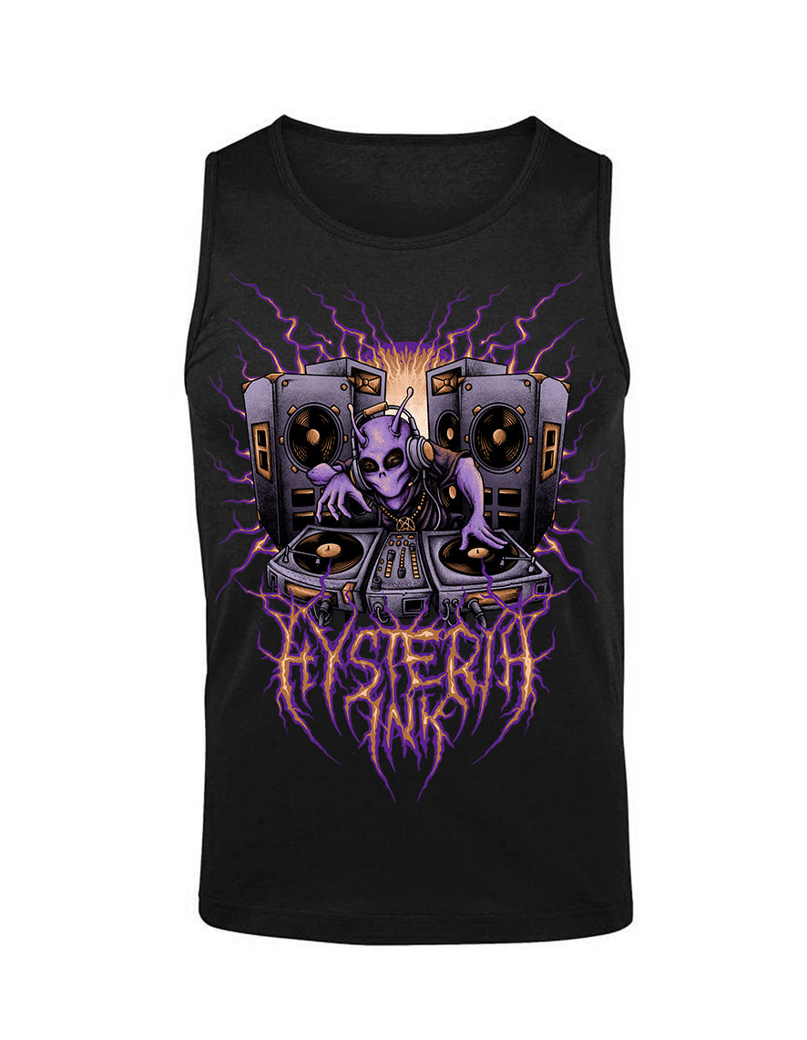 Debardeur homme justin Hysteria Ink ALien DJ-Ink