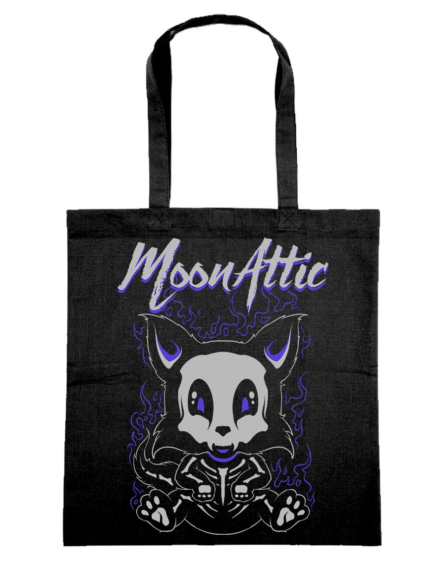 Tote bag Moon Attic Skelly Fox Attic