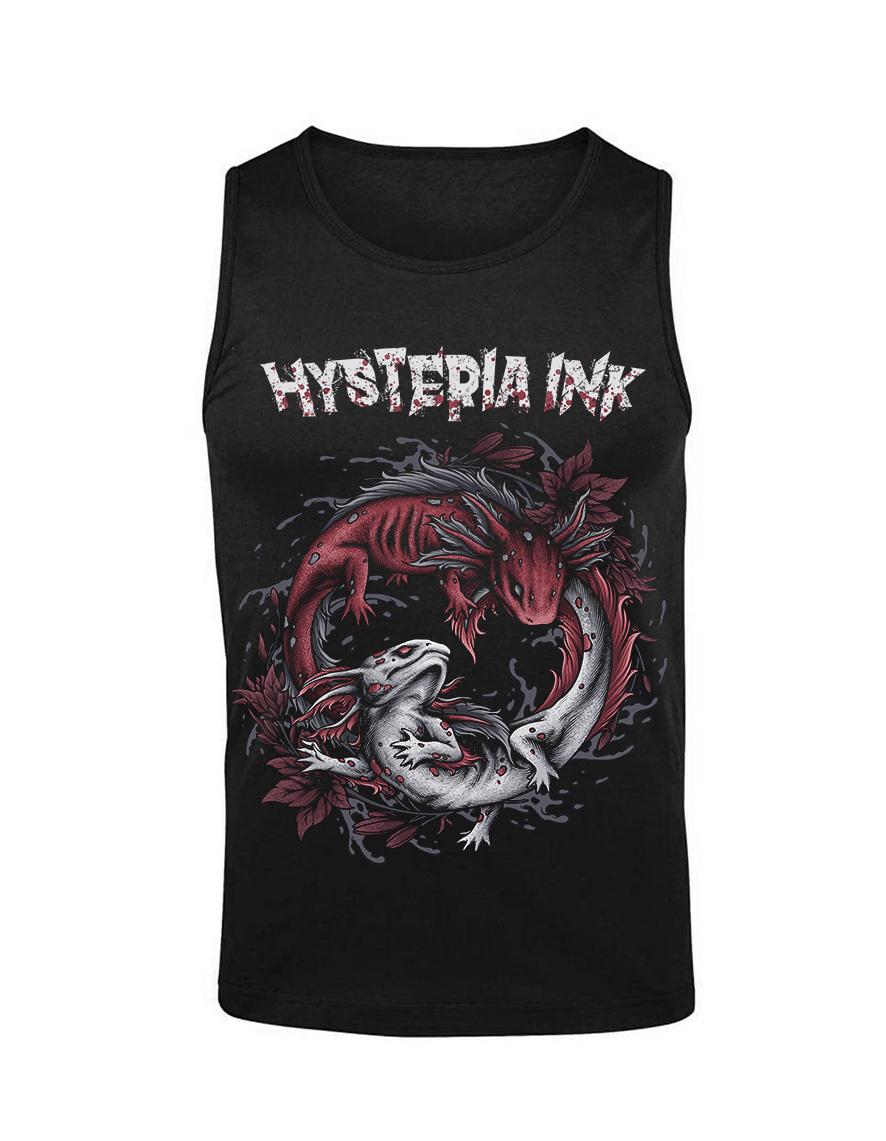 Debardeur homme Hysteria Ink Axolotl Ying Yang Ink
