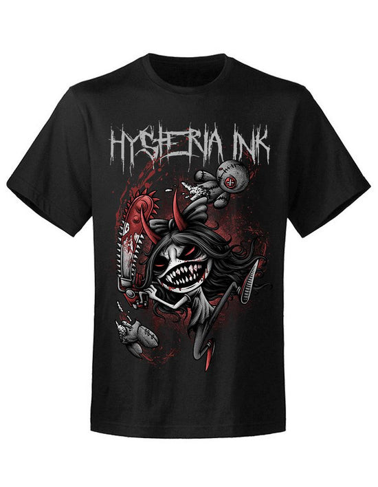 T-shirt unisexe Hysteria Ink Miss Ink Diablo Ink