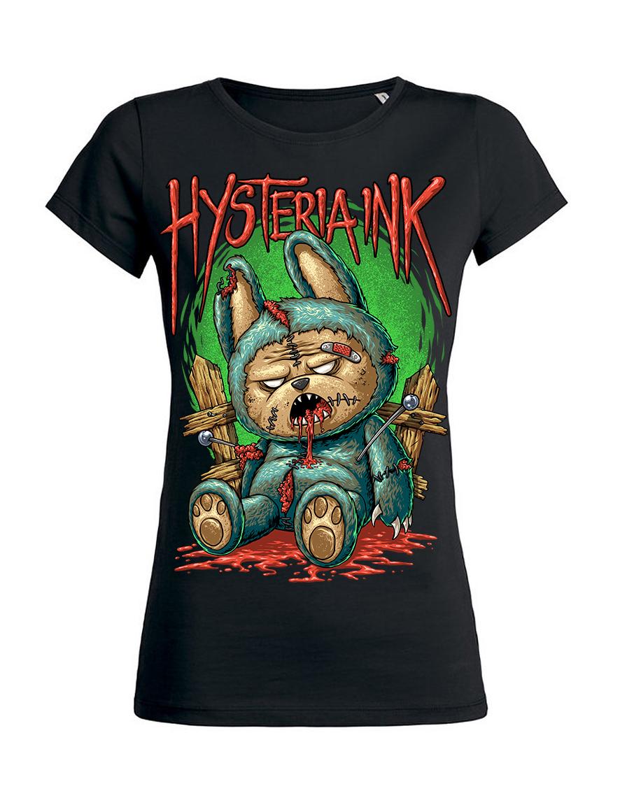 T-shirt femme Hysteria Ink Kill Bear