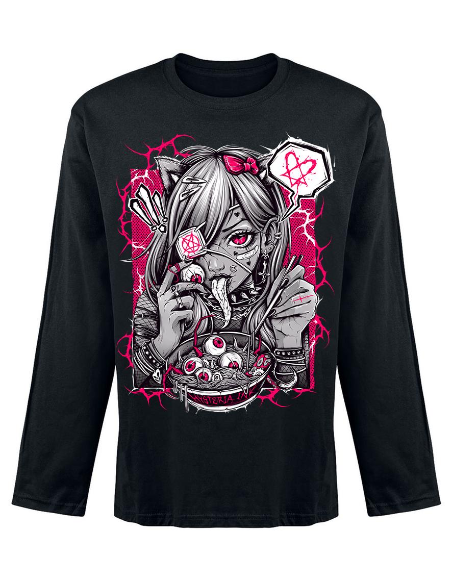 T-shirt unisexe manches longues Hysteria Ink Manga Spice Ink