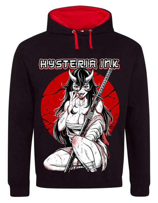 Sweat Capuche FH002 Hysteria Ink Hysteria Ink Manga horns Ink