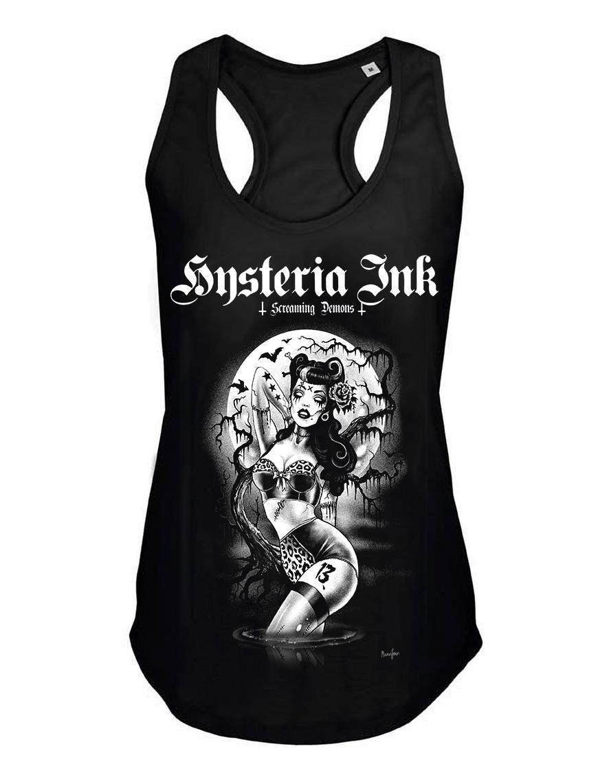 Debardeur Femme Hysteria Ink swamp pinup