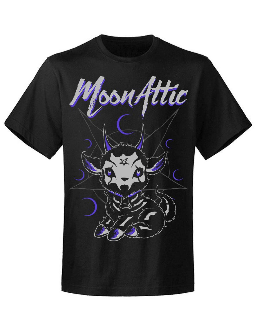 T-shirt unisexe Moon Attic Skelly Goat Attic