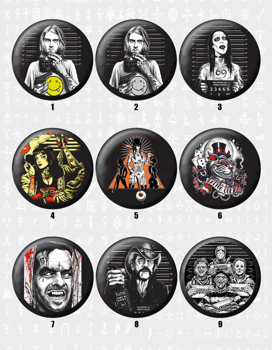 Badges Tattoo Cult #1