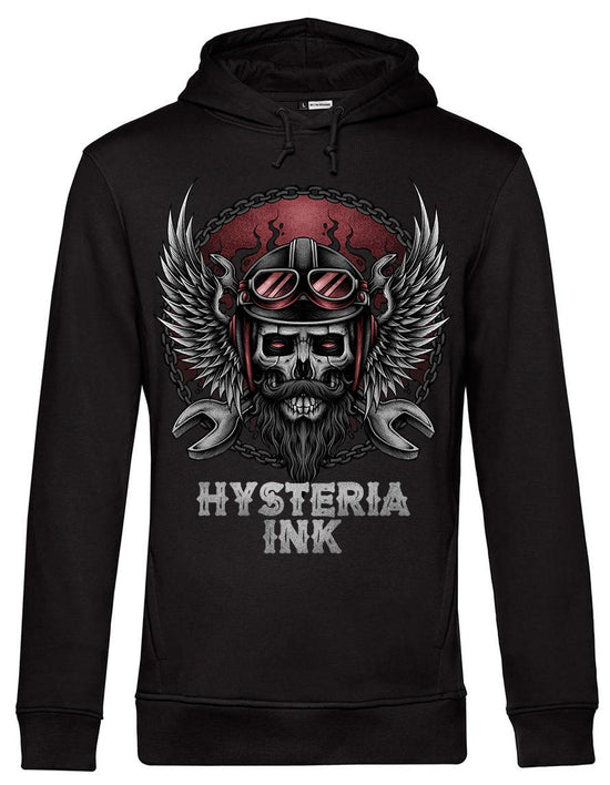 Sweat unisexe Sider Hysteria Ink Skull Biker 1