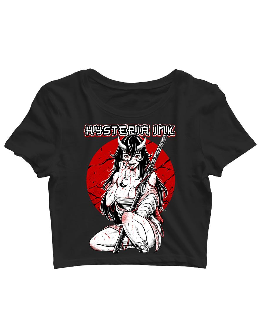 crop top Hysteria Ink Manga horns Ink