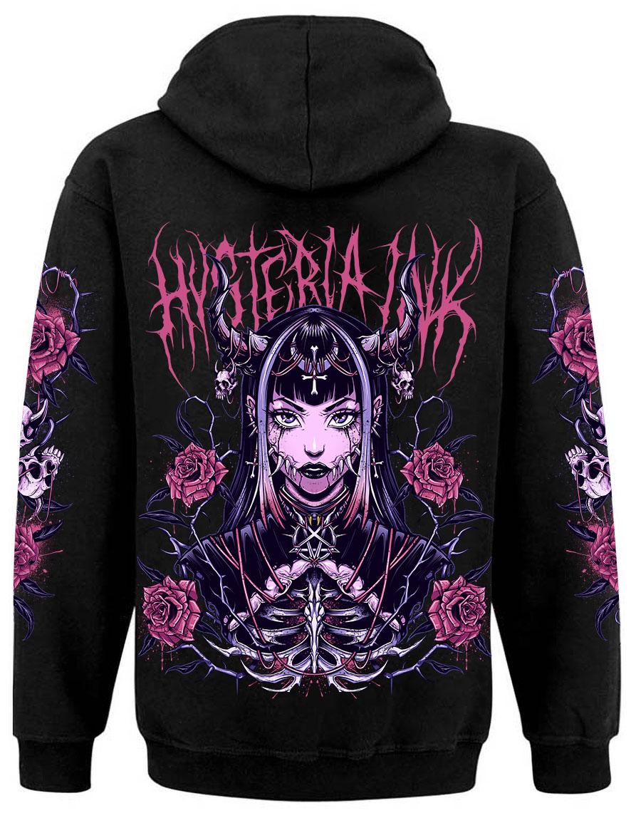 Sweat zip unisexe Hysteria Ink Corredor Mask