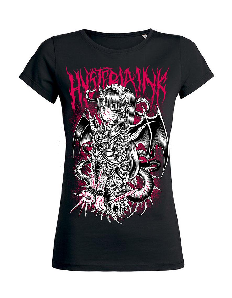 T-shirt Femme Hysteria Ink Hell Manga Ink