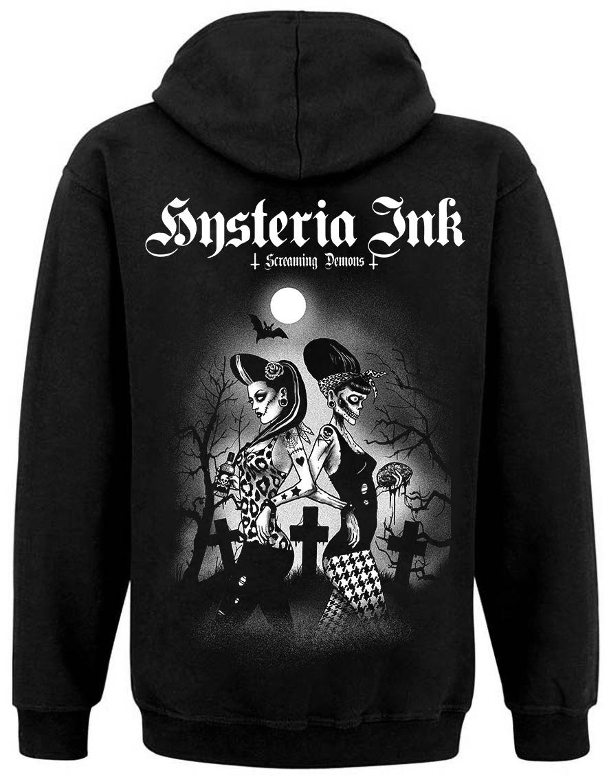 Sweat Zip Unisexe Hysteria Ink Dark Moon Divas