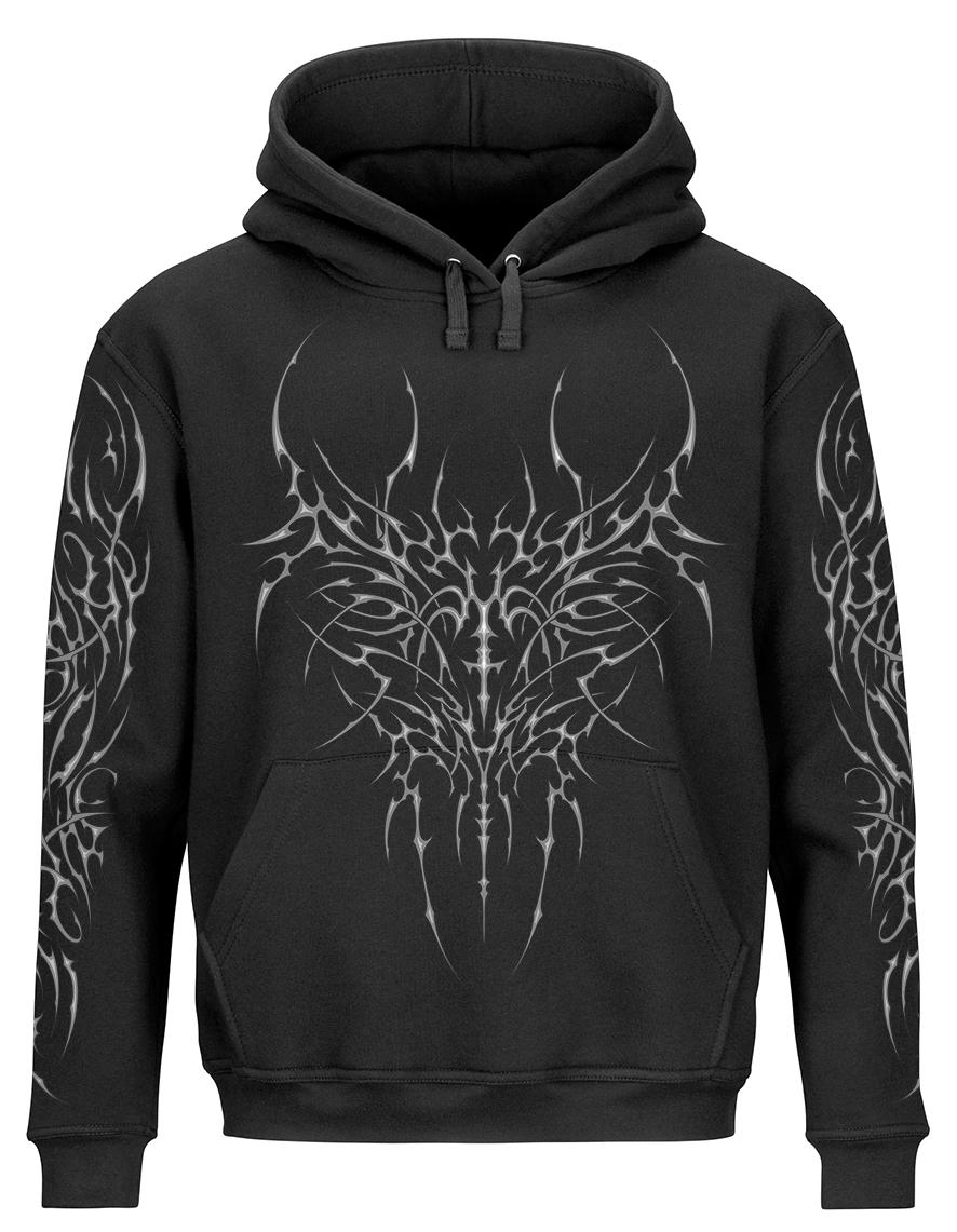 Sweat kangourou Unisexe Hysteria Ink Tribal Ink 3