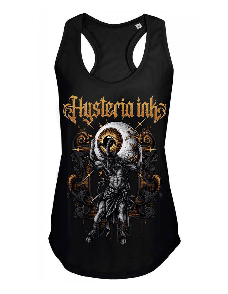 Debardeur femme Hysteria Ink Goat Atlas ink