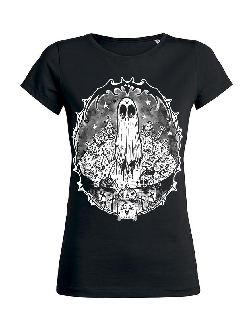 T-shirt femme Hysteria Ink Blitz'Art Fantome