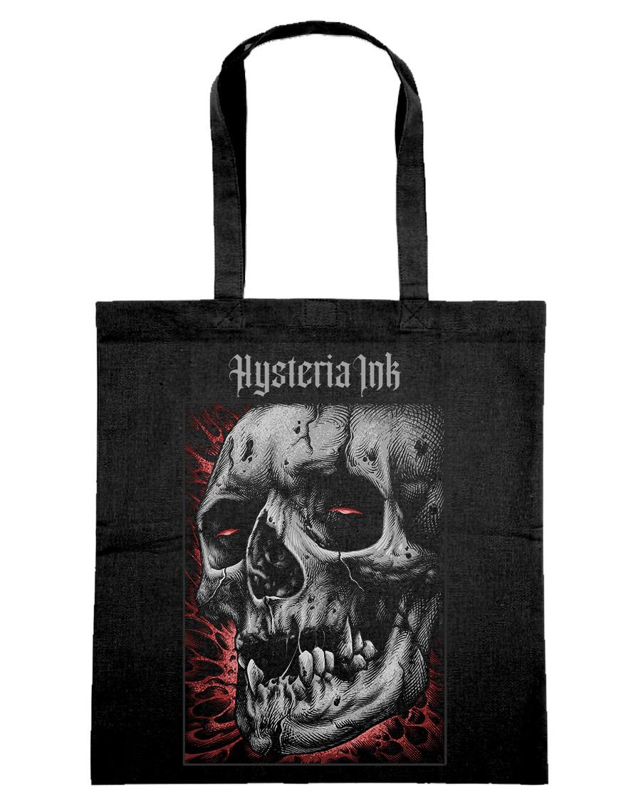 Tote bag Hysteria Ink Skull Head Ink