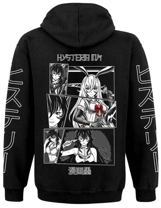 Sweat Zip Unisexe Hysteria Ink  Collage Manga Ink