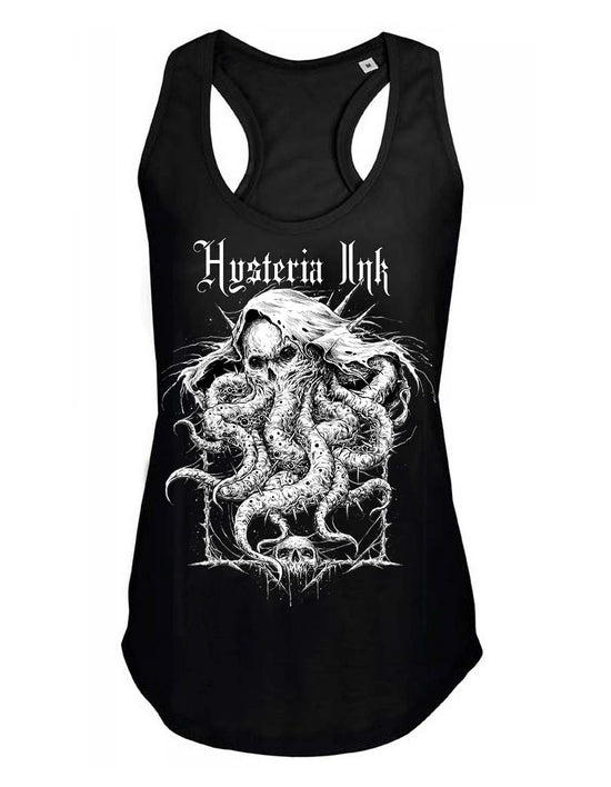 Debardeur femme Justin Hysteria Ink  Brutal Maggot Ink