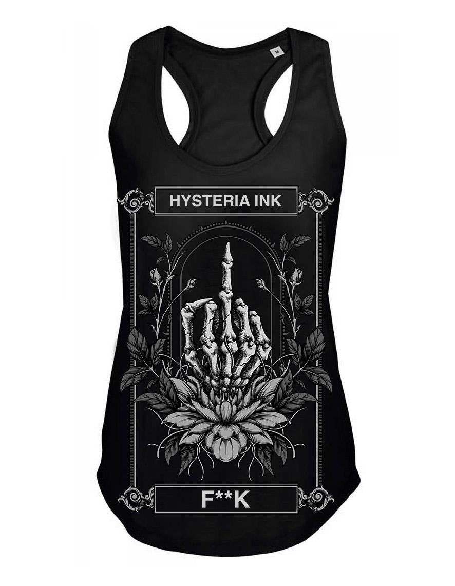 Debardeur femme Hysteria Ink F**k Sign Ink