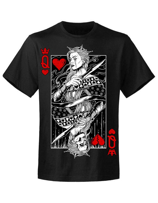 T-shirt unisexe Hysteria Ink Dame de Coeur Ink