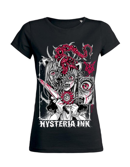 T-shirt femme Hysteria Ink Maya horror Ink