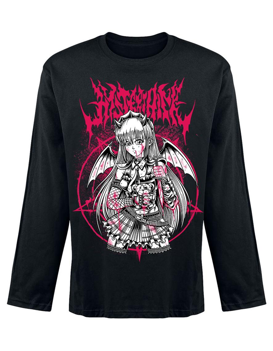 T-shirt unisexe manches longues Hysteria Ink Manga Scarlet Wings