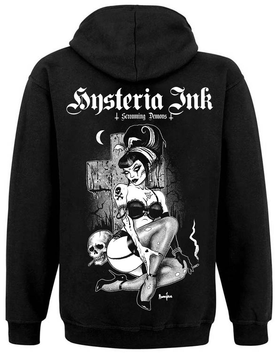 Sweat Zip Unisexe Hysteria Ink Moonlit Corpse