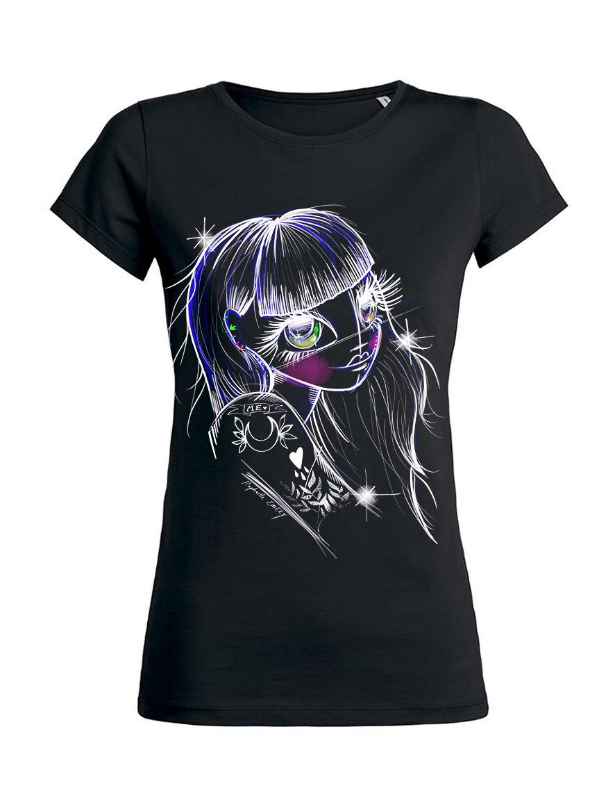 T-shirt femme Hysteria Ink X Raphaelle Emery MIA