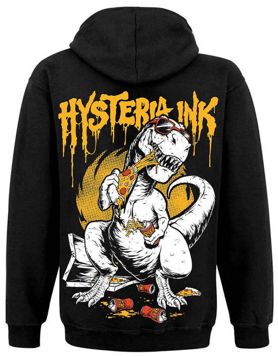 Sweat zip unisexe Hysteria Ink Pizza Dino