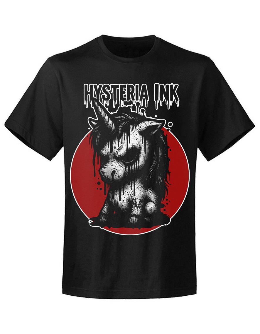 T-shirt unisexe Hysteria Ink Darkicorn