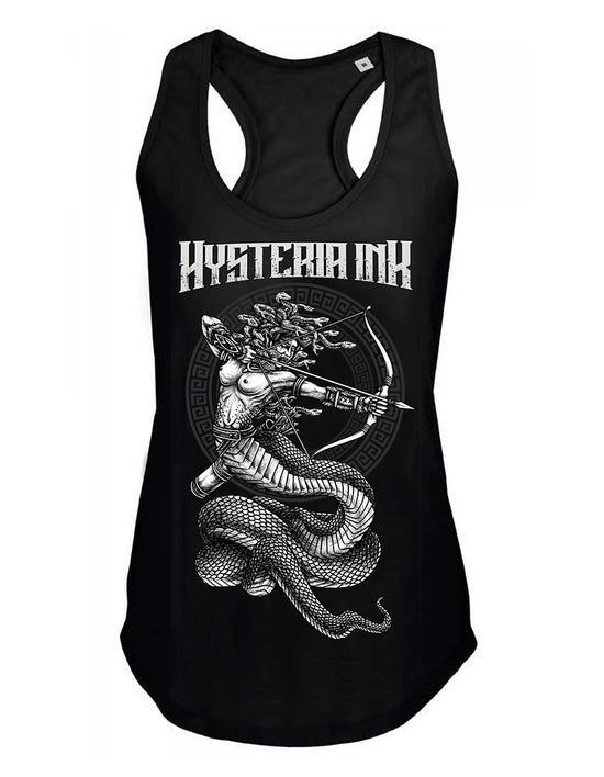 Debardeur femme Justin Hysteria Ink  Medusa Dicky Ink