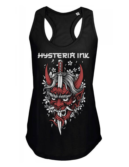 Debardeur femme Justin Hysteria Ink  Oni Sword Ink