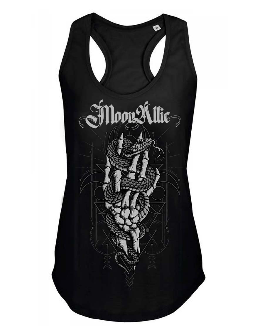 Debardeur femme Justin Moon Attic The Hand And The Snake Attic