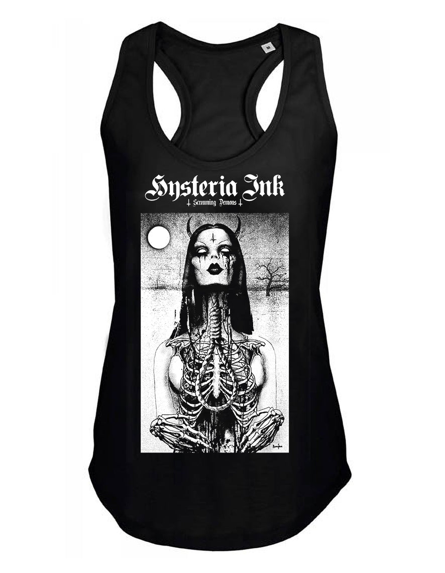 Debardeur femme Hysteria Ink  X Screaming Demons Hanging Ink