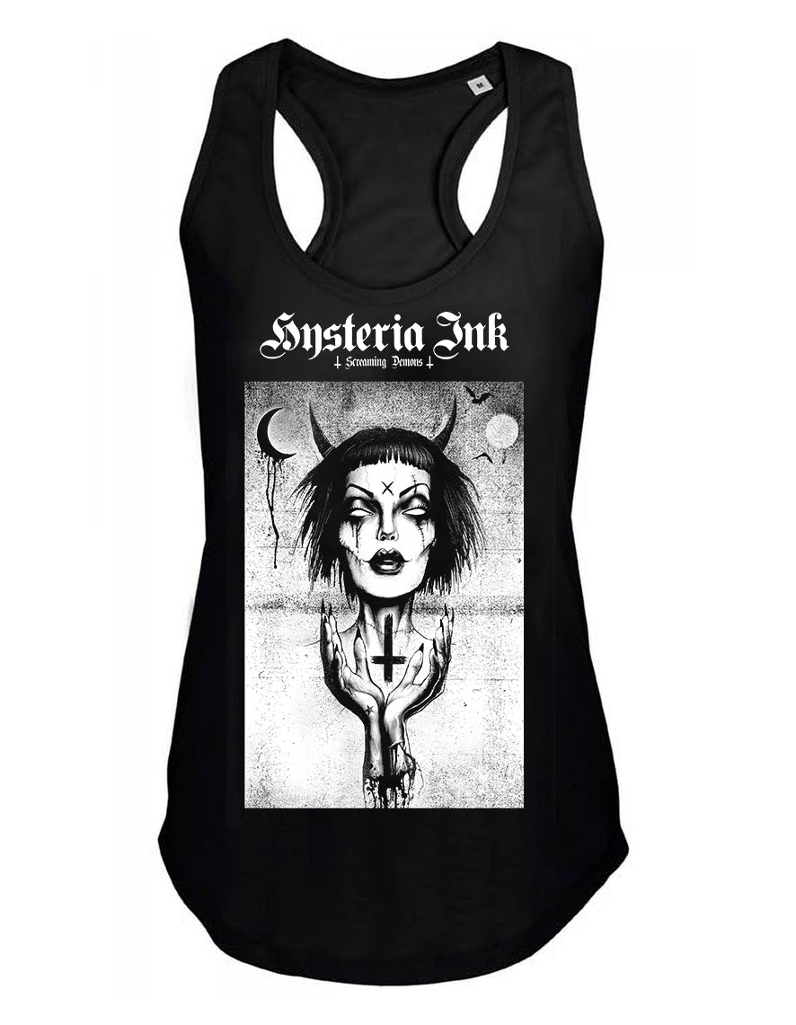 Debardeur femme Hysteria Ink  X Screaming Demons Witch Ink