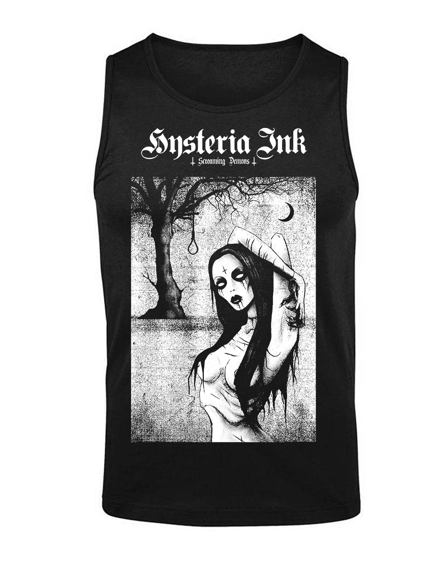Debardeur homme Hysteria Ink  X Screaming Demons Black Witch Ink