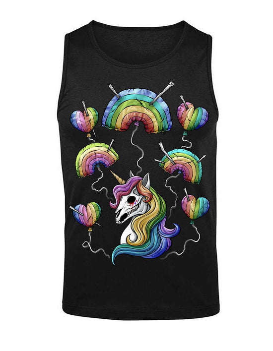 Debardeur homme Justin Tattoo Cult  Licorne Cult